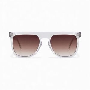 KOMONO Bennet Clear Sunglasses NEW oversized